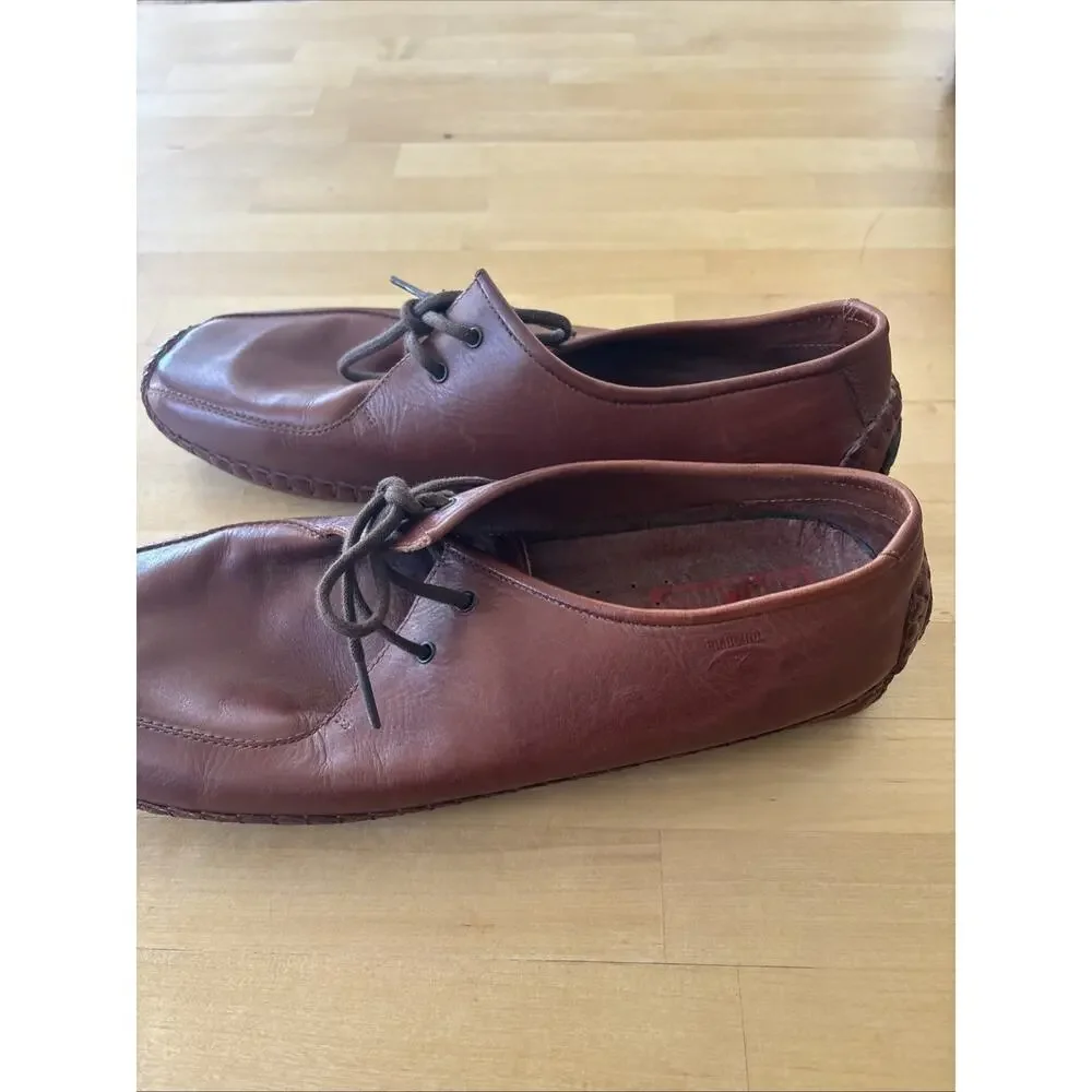 Men’s brown leather Pikolinos driving loafers Size 45 US 11/11.5 - Romania